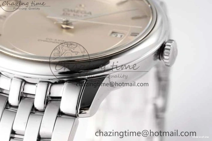 0313 Bright De Ville SS DIWF 1:1 Best Edition Silver Dial SS Markers on SS Bracelet MIYOTA 7848